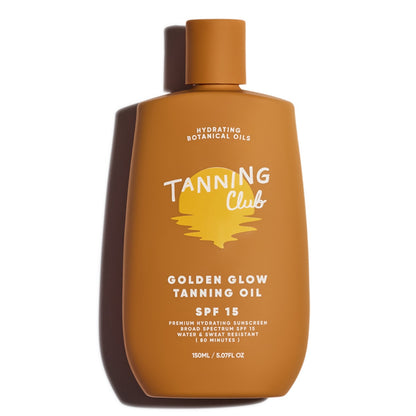 Tanning Club Golden Glow Tanning Oil