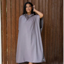 Sand Cloud Terra Hooded Poncho in Grey