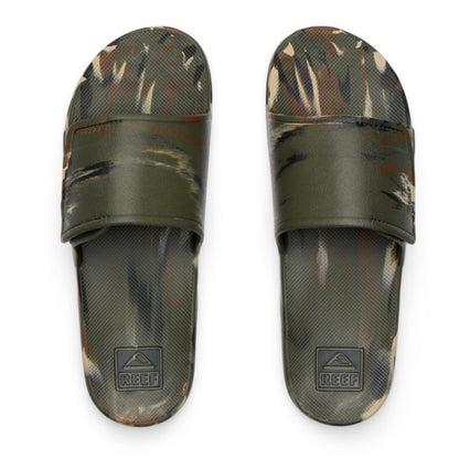 Reef Fanning Slide H20 Men's Sandal in Camo Marble