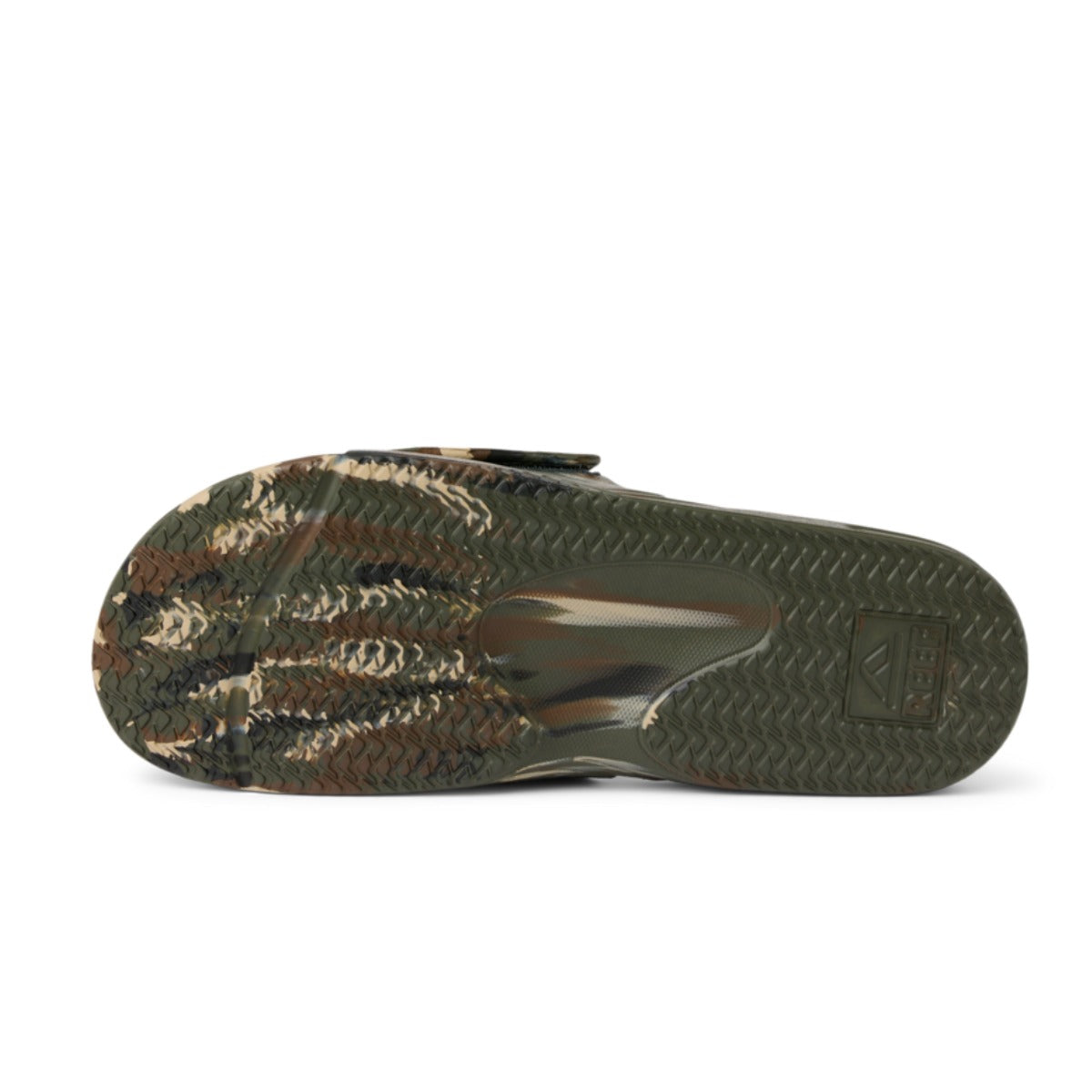 Reef Fanning Slide H20 Men's Sandal in Camo Marble
