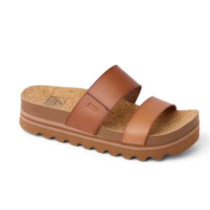 Reef Cushion Vista Hi Women's Sandal in Espresso Duo