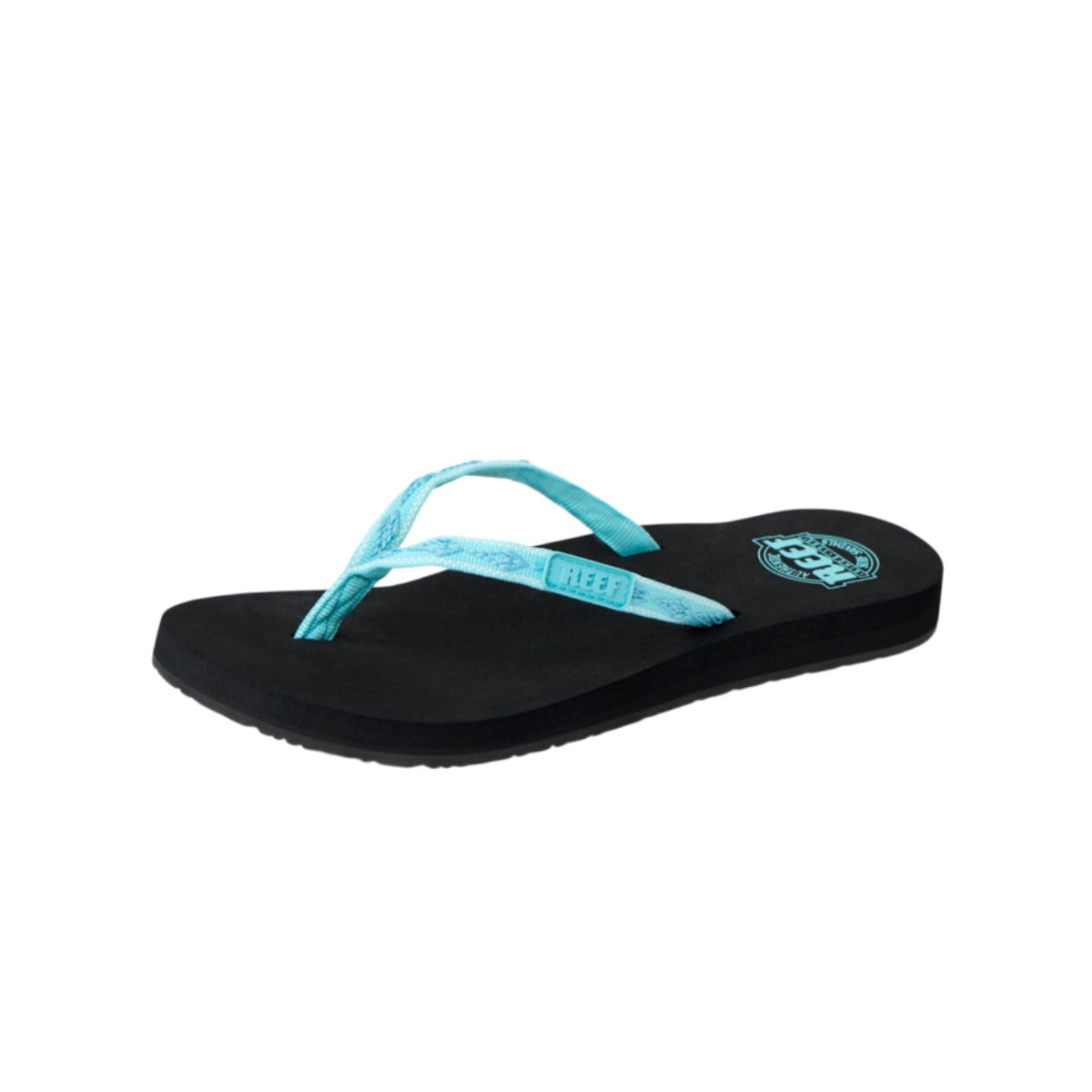 Reef Ginger Women's Sandal in Blue/Black