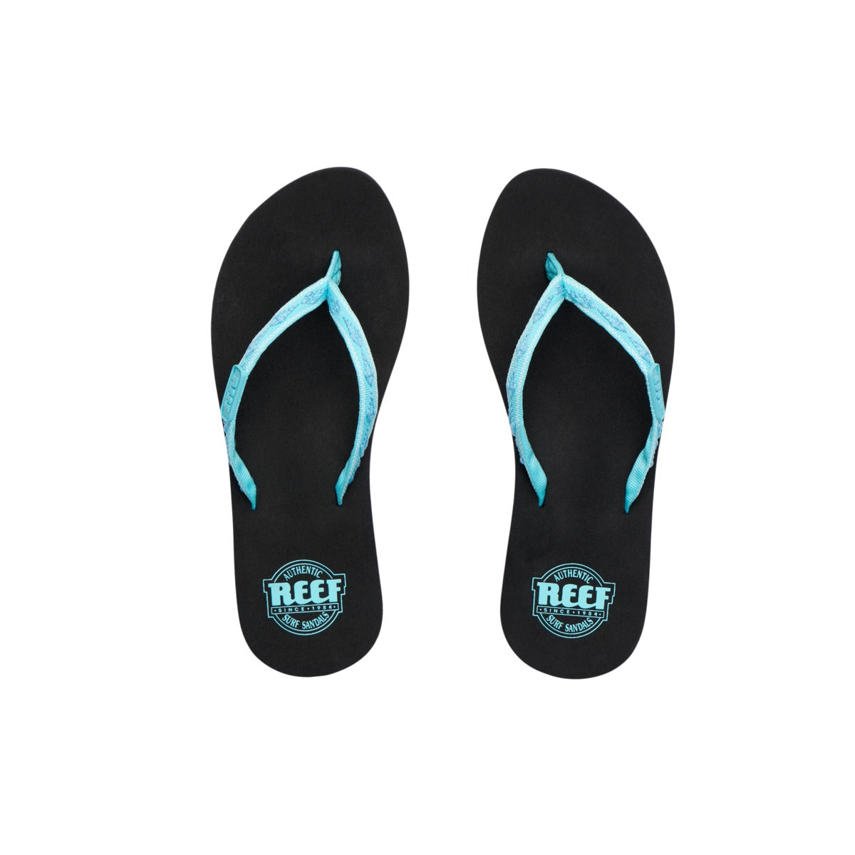 Reef Ginger Women's Sandal in Blue/Black