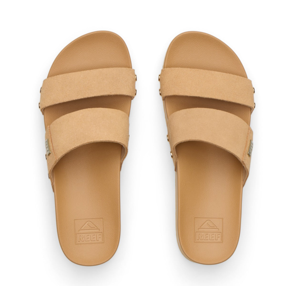 Reef Vista Higher Cleo Women's Sandal in Tan Suede