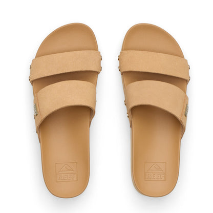 Reef Vista Higher Cleo Women's Sandal in Tan Suede