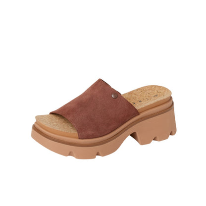 Reef Vista Luxe Evie Women's Sandal in Brown/Black
