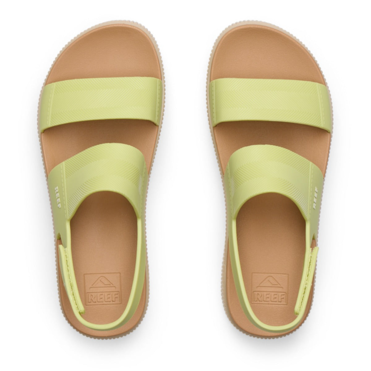 Reef Water Vista Higher Women's Sandal in Lime Sherbet
