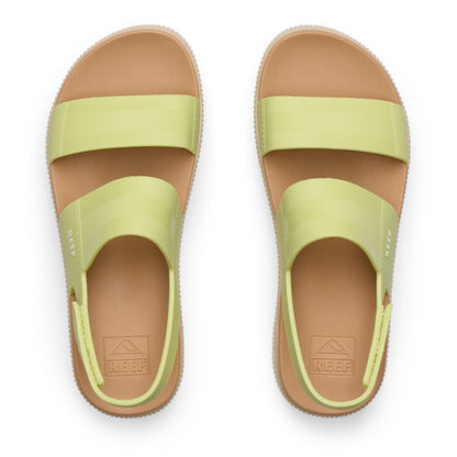 Reef Water Vista Higher Women's Sandal in Lime Sherbet