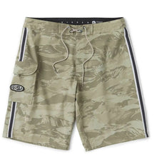 Vissla Long Sets 21" Boardshorts in Khaki Camo