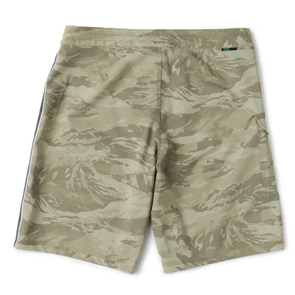 Vissla Long Sets 21" Boardshorts in Khaki Camo