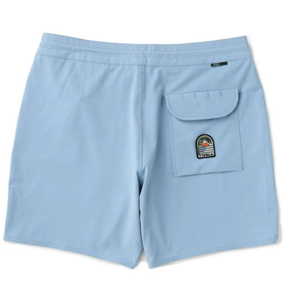 Vissla Breakers 16.5" Ecolastic Boardshorts in Faded Denim