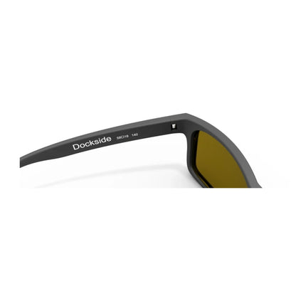 Abaco Dockside Sunglasses in Black/Deep Blue
