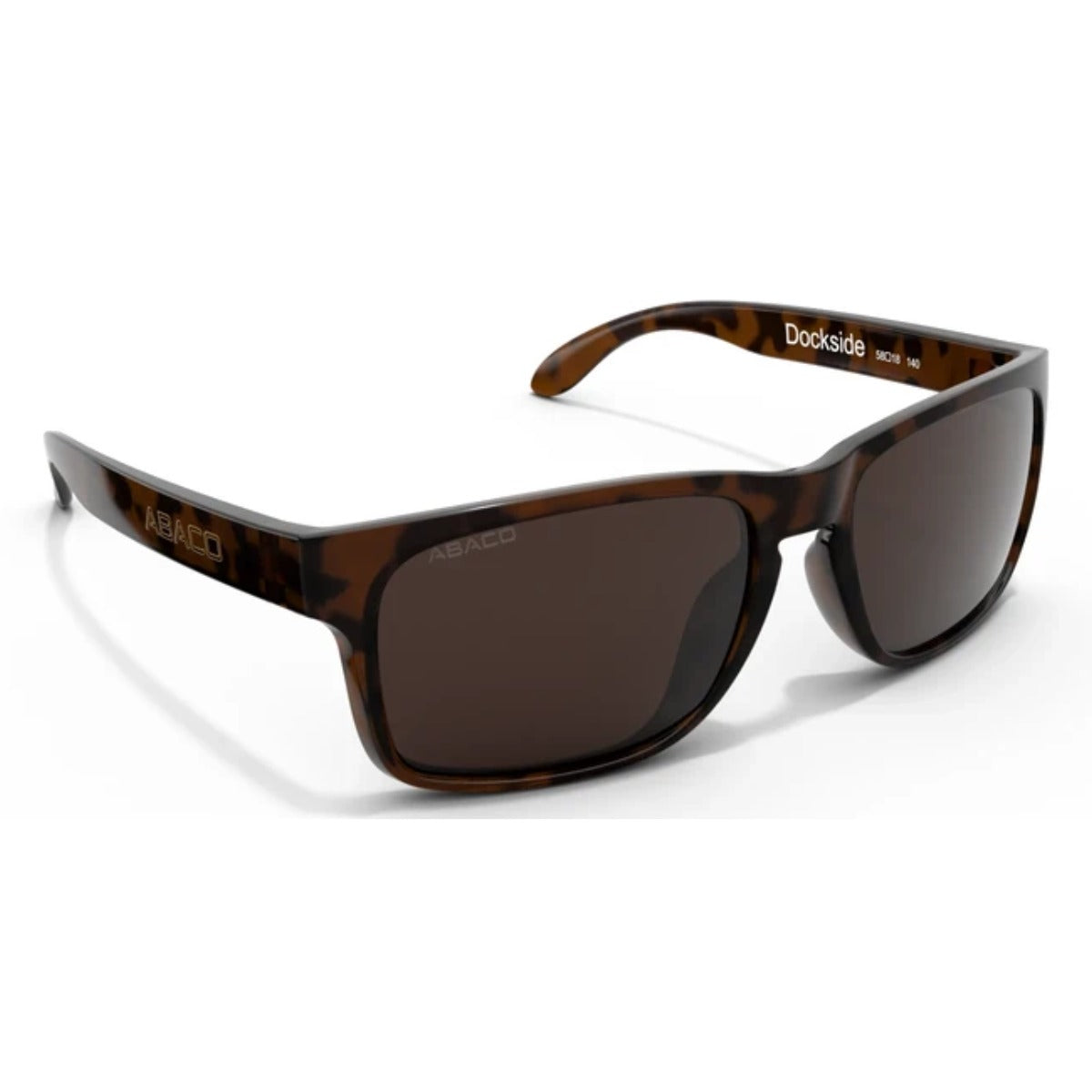 Abaco Dockside Sunglasses in Matte Tortoise/Brown