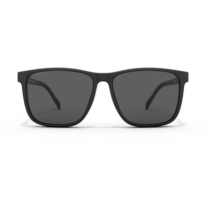 Abaco Jesse Sunglasses in Matte Black/Grey