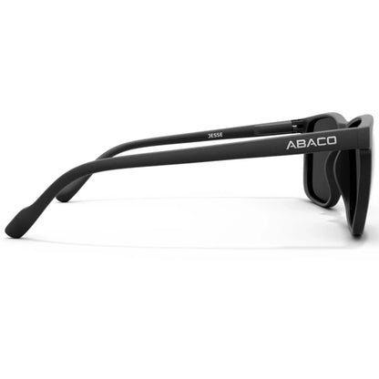 Abaco Jesse Sunglasses in Matte Black/Grey