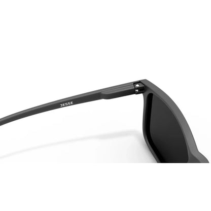 Abaco Jesse Sunglasses in Matte Black/Grey