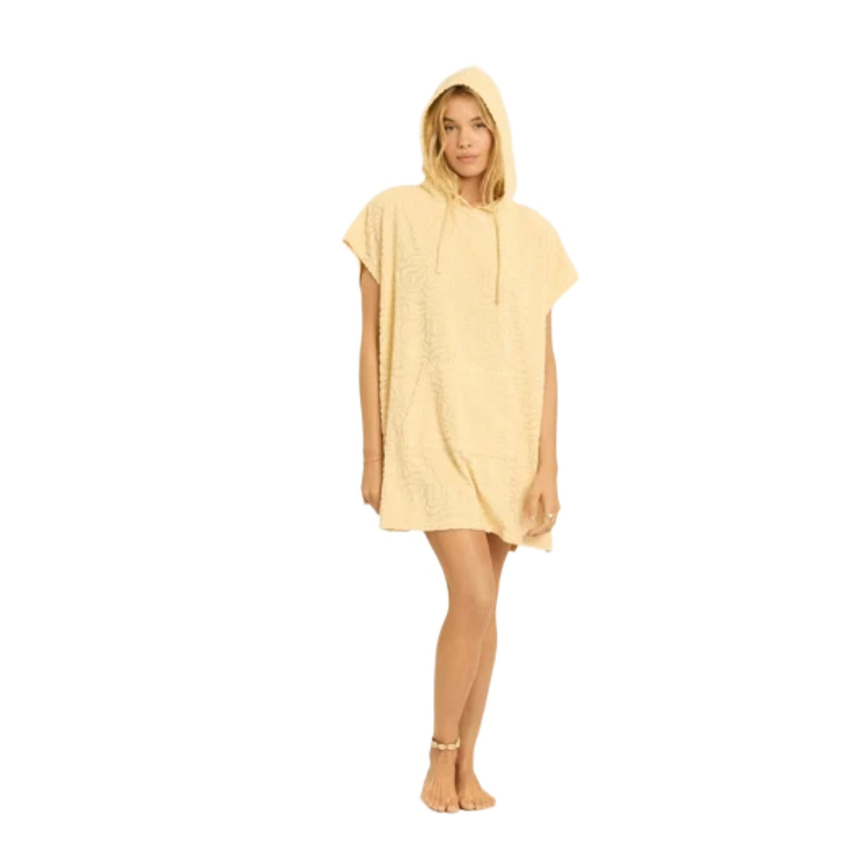 Sisstr Days In The Sun Hooded Changing Towel in Cream