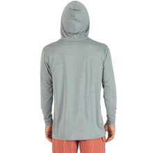 Vissla Twisted Eco Hooded Long Sleeve Sun Shirt in Grey Heather