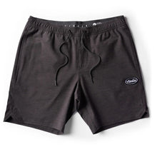 Vissla Solid Sets 17.5" Ecolastic Boardshorts in Black 2