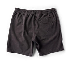 Vissla Solid Sets 17.5" Ecolastic Boardshorts in Black 2