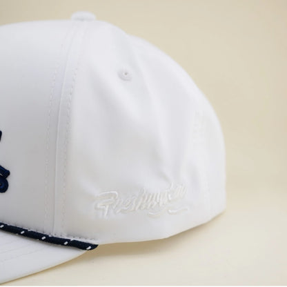 Freshwater My Boat My Rules Premium Trucker Hat in White