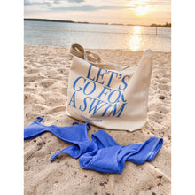 Freshwater Goods Let's Go For a Swim Tote