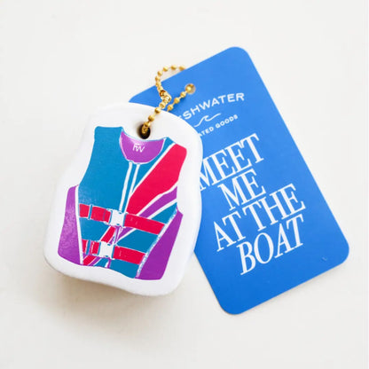 Freshwater Curated '90s Lifejacket Floating Keychain