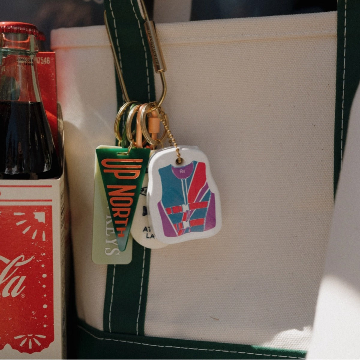 Freshwater Curated '90s Lifejacket Floating Keychain