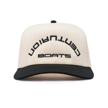 Centurion Boats Upside Cap in Natural/Black