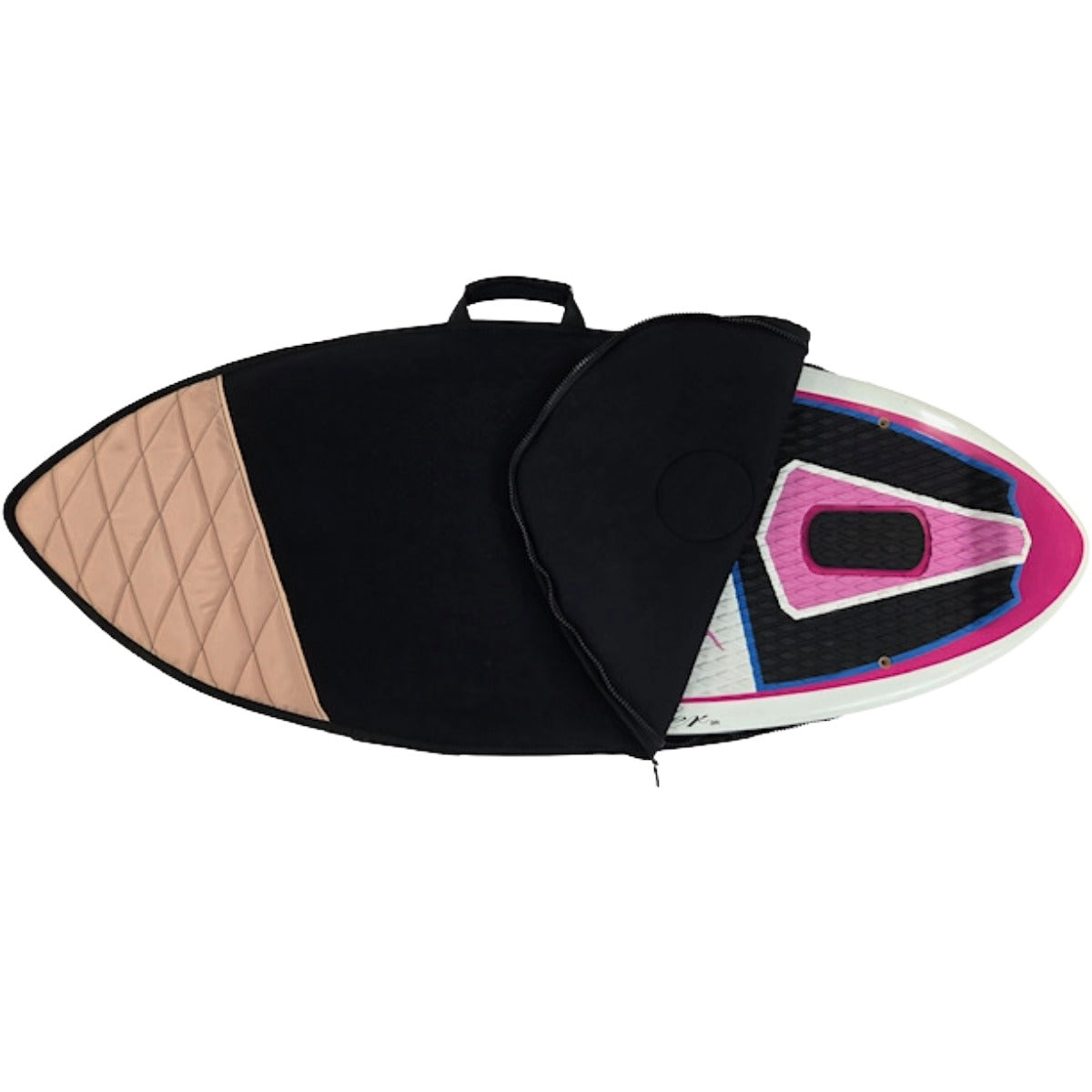Surfinity Diamonds Board Bag in Blush Bay