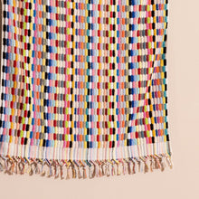Kikoya Lokum Delight Handloom Turkish Towel in Multi-colored