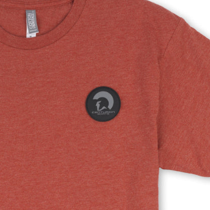 Centurion Patch Tee in Spice Heather