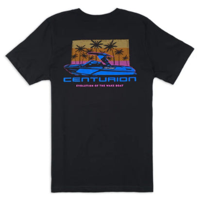 Centurion Coastal Vibe Tee in Black