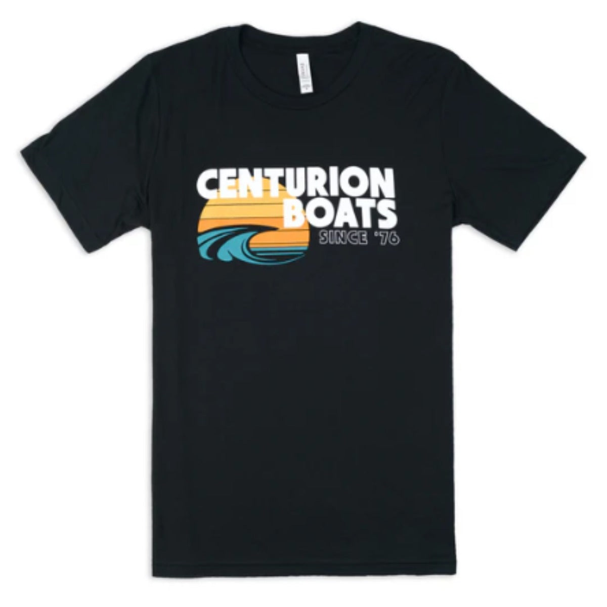 Centurion Surf Wave Tee in Black