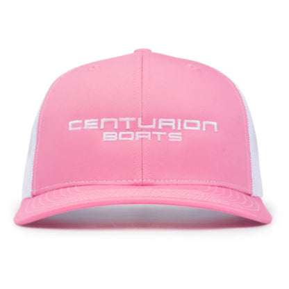 Centurion Boats Classic Trucker Cap in Pink/White