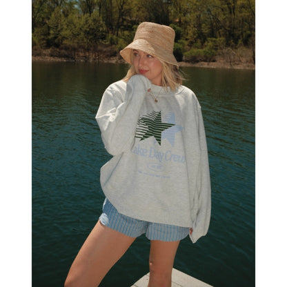 Charlie Southern Lake Day Mockneck in Grey