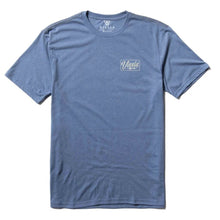 Vissla Voltage Comp Lite Eco Drirelease Tee in Harbor Blue Heather