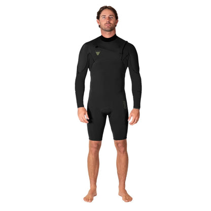 Vissla Natural Seas 2-2 Long Sleeve Spring Wetsuit in Black
