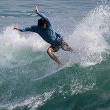 Vissla Twisted Eco LS Sun Shirt in Slate Heather