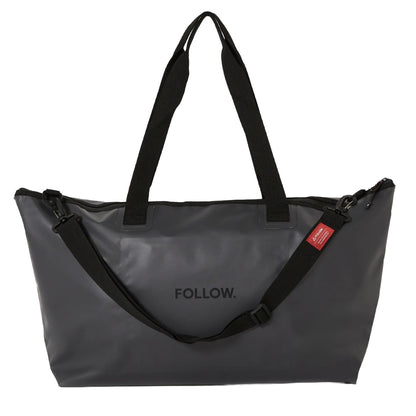 Follow Life Tote Bag in Charcoal