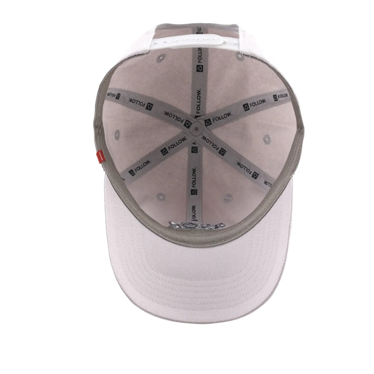 Follow Moment Cap in Light Grey