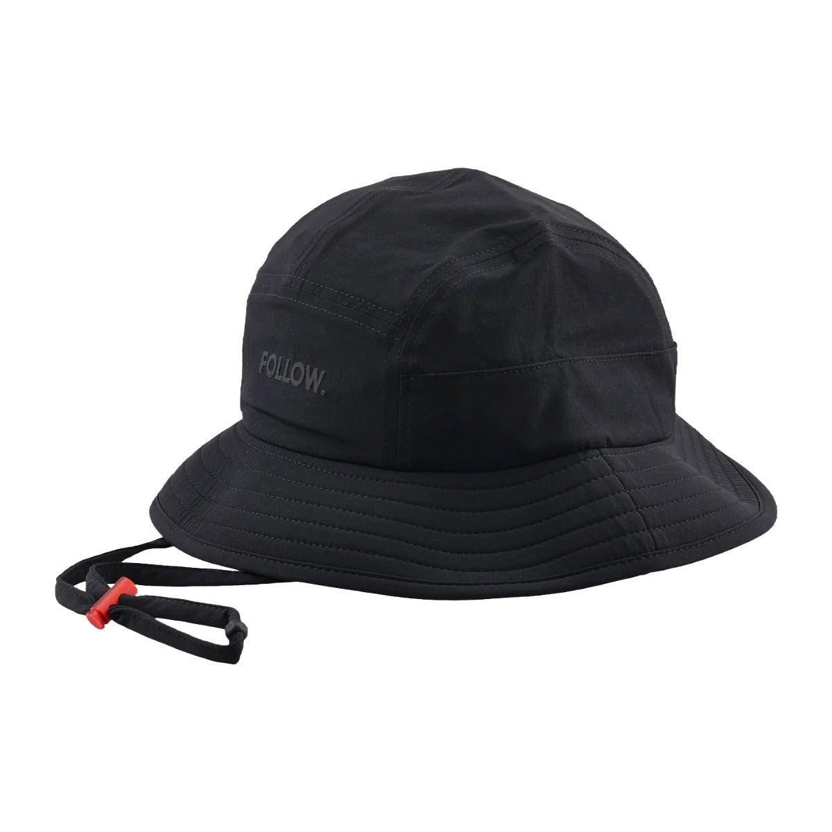 Follow Aqua 360 Bucket Hat in Black