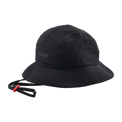Follow Aqua 360 Bucket Hat in Black
