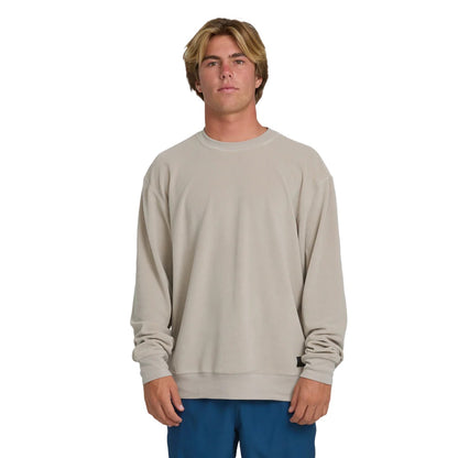 Billabong Torched Crewneck Sweatshirt in Dove