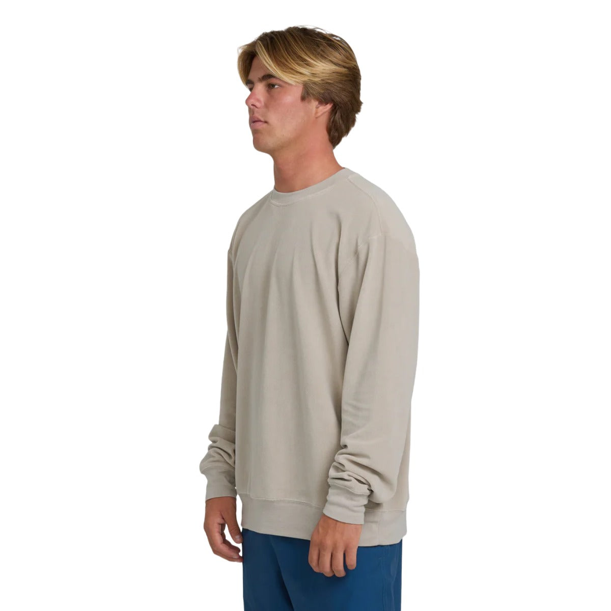 Billabong Torched Crewneck Sweatshirt in Dove