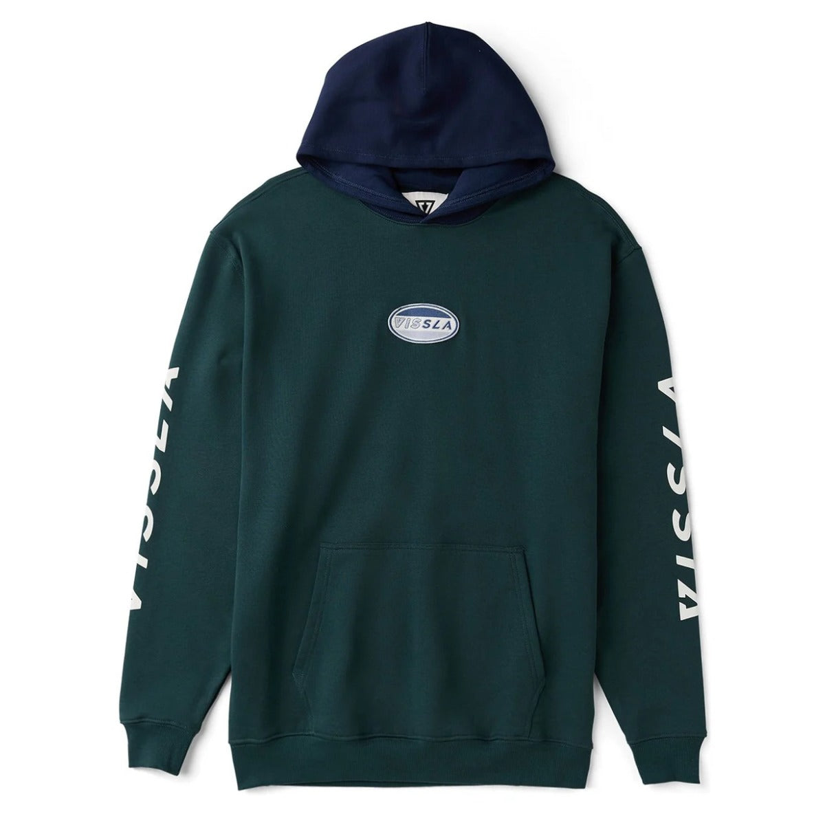 Vissla Sam Pullover Organic Hoodie in Evergreen