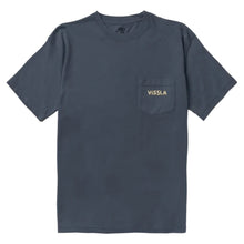 Vissla Cutting Edge Premium Organic Pocket Tee in Midnight
