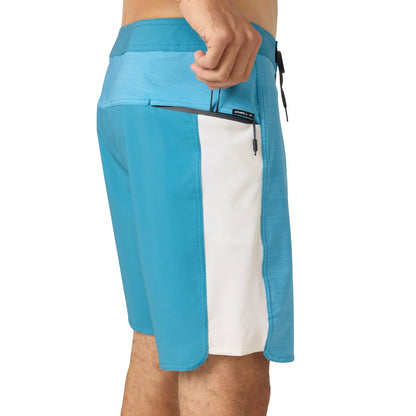 O'Neill Hyperfreak Tech Panel 18" Boardshorts in Blue Fade