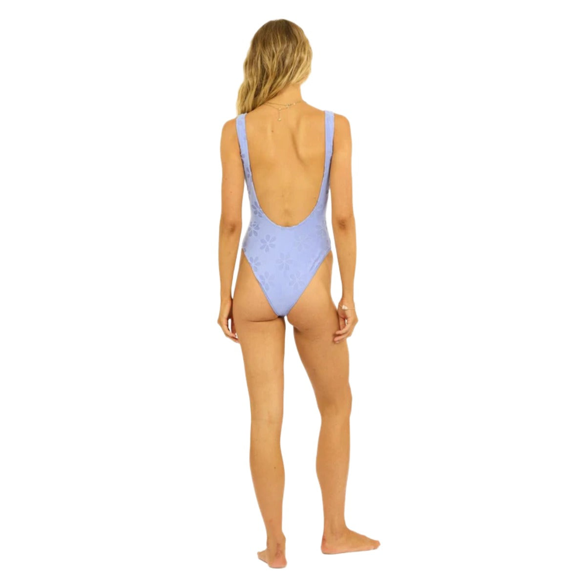 Sisstr Love Struck One Piece Swimsuit in Blue