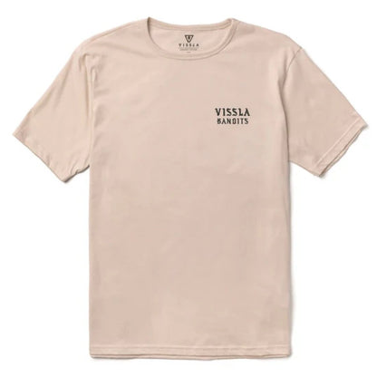 Vissla Bandit Organic Tee in Bone